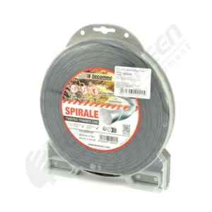 Nit za trimer; Spiralna crna; 2,4 mm; 78 M; TECOMEC