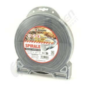 Nit za trimer; Spiralna crna; 4,0 mm; 27 M; TECOMEC