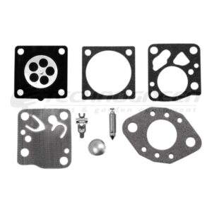 Set za reparaciju karburatora; S 020, 020AV, 024, 028, 030, 031, 032; Alpina 40, prof 45; Dolmar 110, 115, 111; H 36R; Jonsered 40, 361; McCulloch PM 360, 370, 390AS, 470, 480, 490; OLEO-MAC 234, 244, 335, 340, 940, ND246; Partner 330, 340, 1614, 1616; Solo 610, 615, 647;